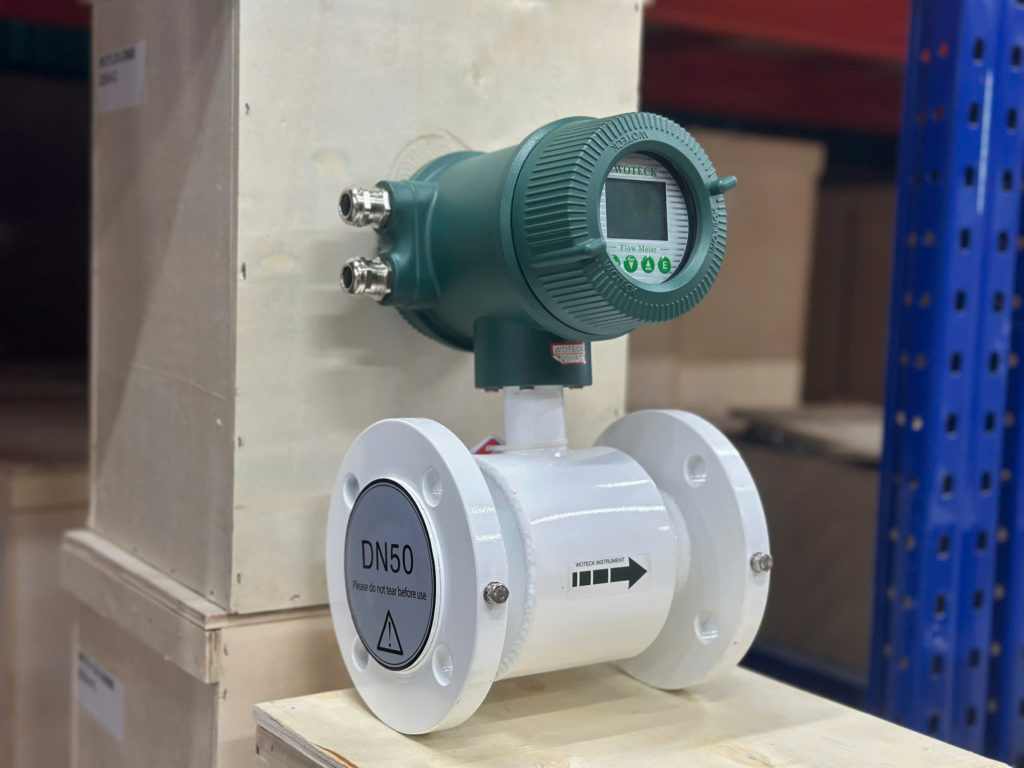 Đồng hồ đo nước điện tử Woteck DN50