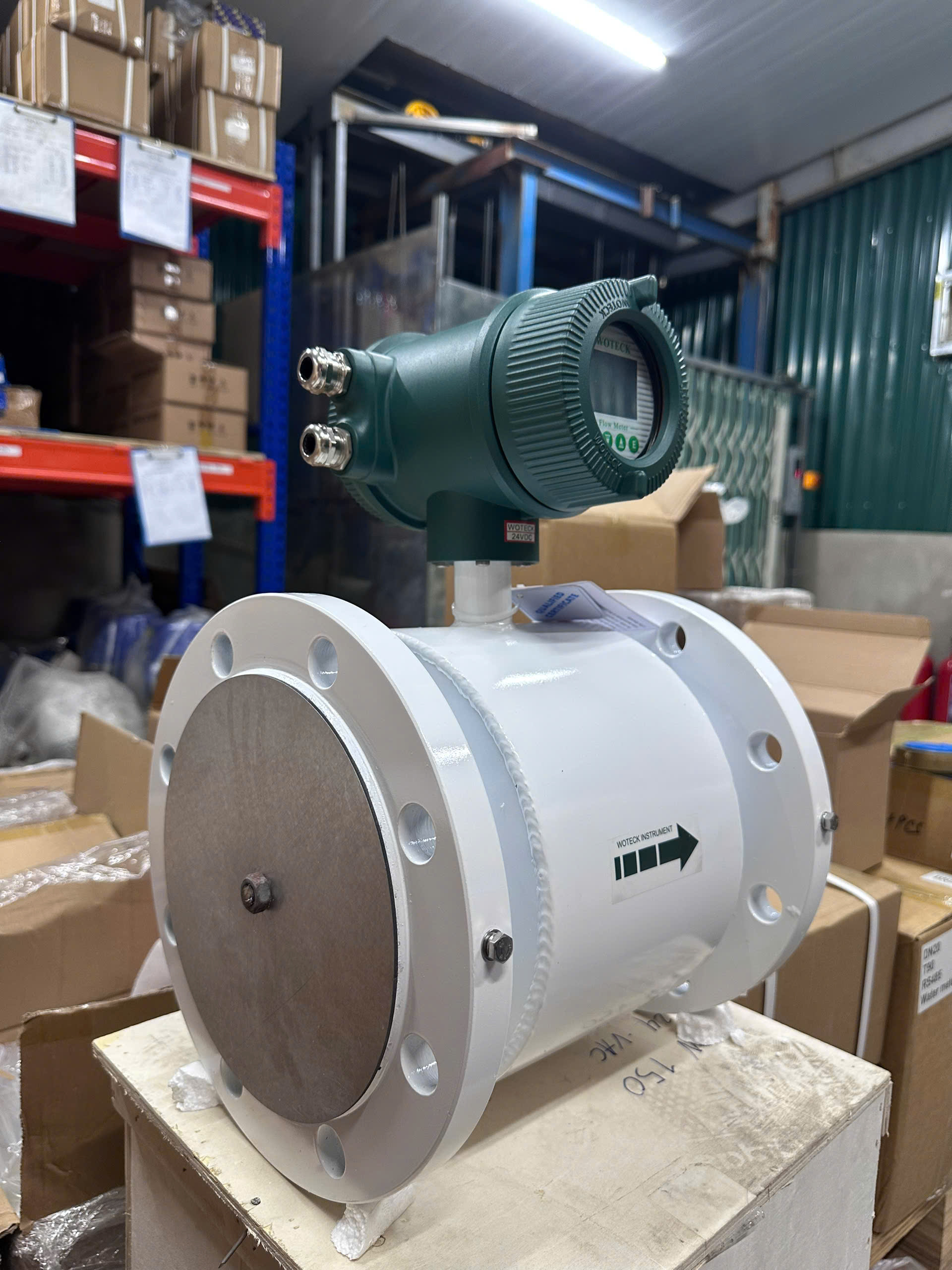 Đồng hồ đo nước điện tử Woteck DN400 Đồng hồ đo nước điện tử Woteck DN400